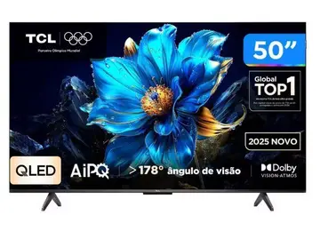TV TCL 50P7K 50" 4K QLED Google TV