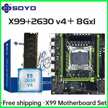 placa mãe soyo x99 d4 com xeon e5 2630 v4
