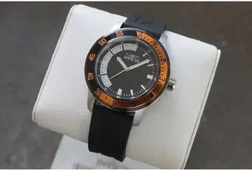 relógio invicta masculino quartzo silicone