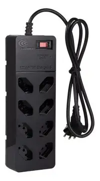 filtro de linha iclamper energia 8 tomadas