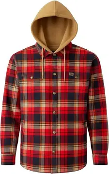 Jaqueta Decoy Hooded Shirt Jacket Field & Streammasculino
