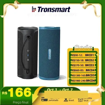 caixa de som tronsmart mirtune c3 bluetooth