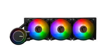 water cooler msi mag coreliquid e360 argb 360mm amd intel preto
