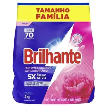 higiene sabão em pó brilhante 4kg