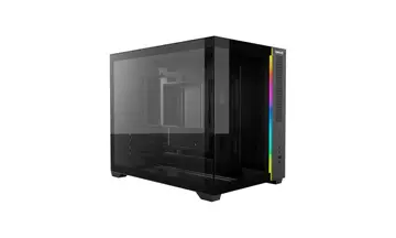 gabinete gamer redragon wideload mini lite rgb mini tower m-atx sem fans ca-611b