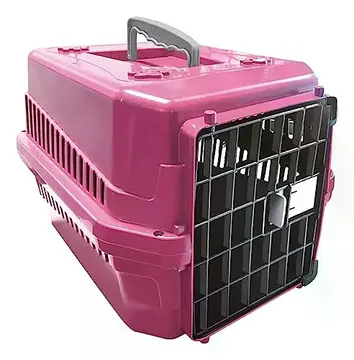Mecpet Caixa De Transporte N.0 Gato E Cão Pequeno Filhote Rosa