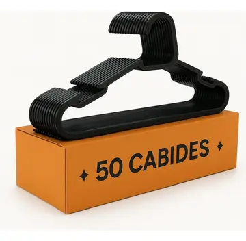 organização casa kit 50 cabide adulto preto reforçado organizador combate