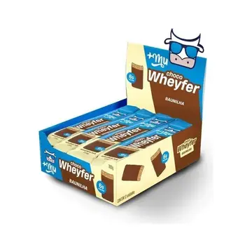 Mu Chocowheyfer Baunilha 6g proteína- Display 12 Un