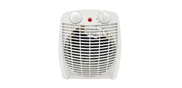 aquecedor elétrico kian aq100 1800w 2 níveis de aquecimento ventilação