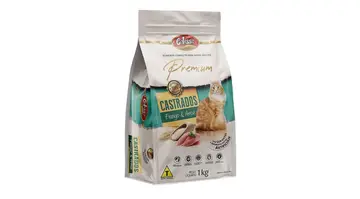 ração para gatos colosso premium ração para gato castrado frango e arroz 1kg