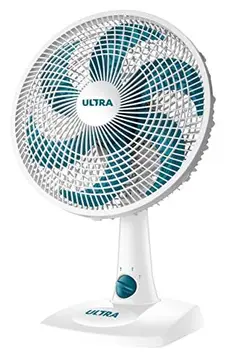 MONDIAL Ventilador de mesa 30cm, 110V, Branco/Azul - V-30-6P
