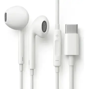 Fones De Ouvido Usb-c Tipo C Com Microfone Integrado Som Estéreo Alta Qualidade Compatível Com iPhone Android Eletric Teck