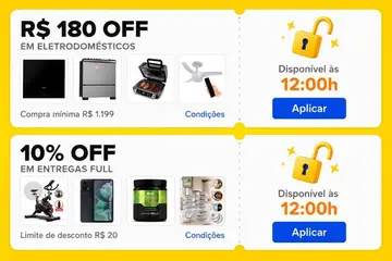 ⚠️ Clique em "Mostrar mais" para ver a lista completa