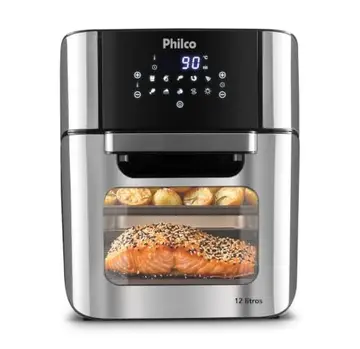 Philco Fritadeira Air Fryer 12L Pt PFR2200P 220V