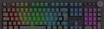 teclado mecânico gamer husky anchorage full size rgb switch gateron ef brown abnt2 preto