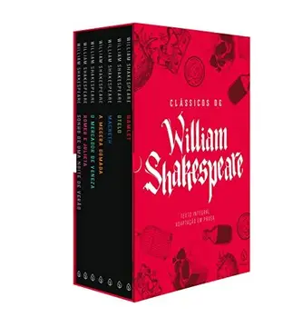 livros box clássicos de william shakespeare