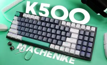 Teclado Mecânico Machenike K500 90% Rgb, 94 teclas, Huano Hot Swap