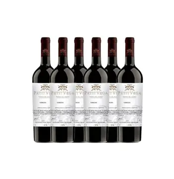 Vinho Espanhol Petit Vega 18 meses do Ribera Del Duero 750ml - Caixa com 6 garrafas