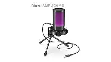 microfone fifine ampligame a2 preto