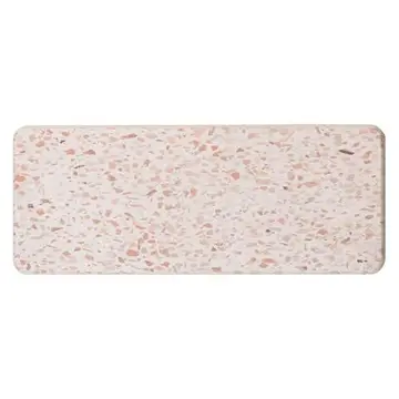 LYOR Bandeja Retangular Absorvente para Pia 25cm x 10cm Granilite Pedra Diatomita