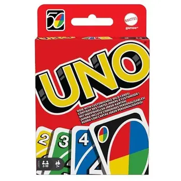 Kit De Cartas UNO Clássico Mattel Com 108 Cartas 7 Anos Ou Mai