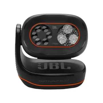 JBL, Luz para Festa Portátil, PartyLight Beam, Personalizável Preto