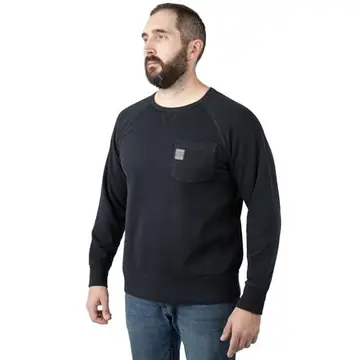 Moletom de gola redonda Holloa Garment Dyed Crew Field & StreamMasculino