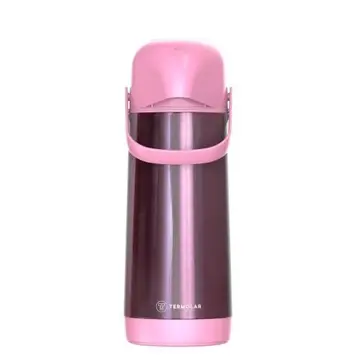 TERMOLAR Garrafa Térmica Lumina 1L Pressão Inox Rosa