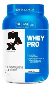 Max Titanium Whey 1kg