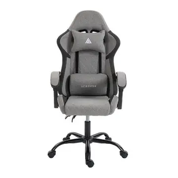 Cadeira Gamer Acegeek Lorien, Tecido, Cinza, AG-LORIEN-GY