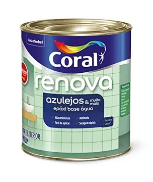 renovador de azulejos coral brilhante branco 900ml