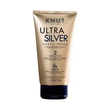 hair care knut ultra silver pérola 150g