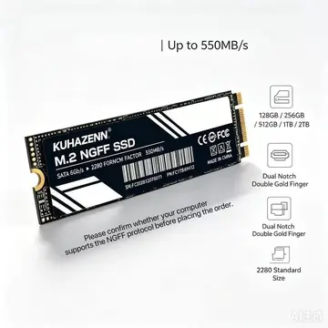 ssd kuhazenn m.2 2280 sata 256gb
