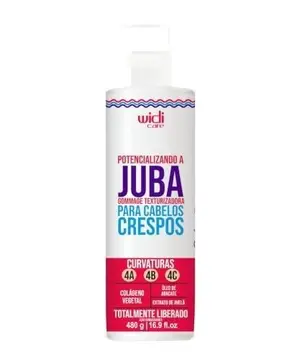 cuidados capilares widi care potencializando a juba gommage texturizadora 480g