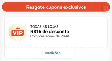Novo Cupom Shopee VIP