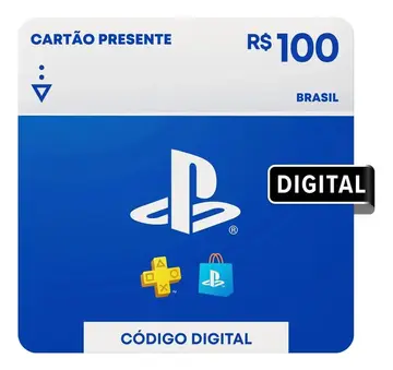 Cartão Presente Playstation Store Brasil
