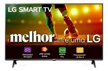 televisão lg 43 full hd processador a5 gen6 ai e alexa