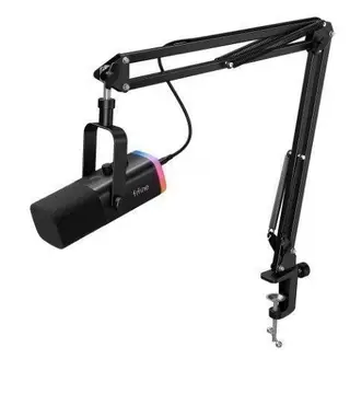 microfone fifine am8t xlr e usb com braço articulado