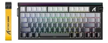 teclado attack shark r85he mecânico usb