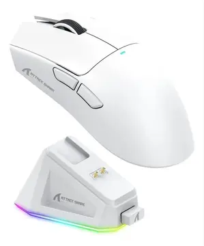 💸⚫️ Mouse Gamer Attack Shark X11 Sem Fio Paw3311