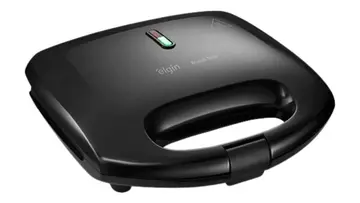 Sanduicheira Elgin Brunch Time Preta San40 800w