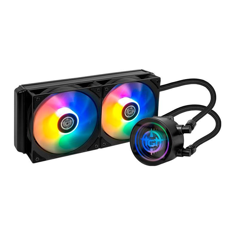water cooler tgt spartel v2 rainbow 240mm preto