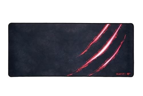 acessórios de informática havit mouse pad grande 70 x 30 cm hv-mp861 preto