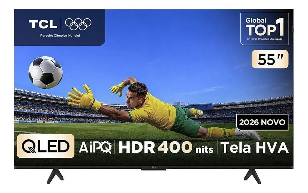 tv tcl 55p7l 55 polegadas qled 4k