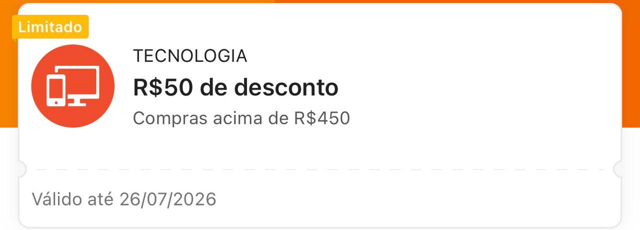 Cupom Shopee Tecnologia