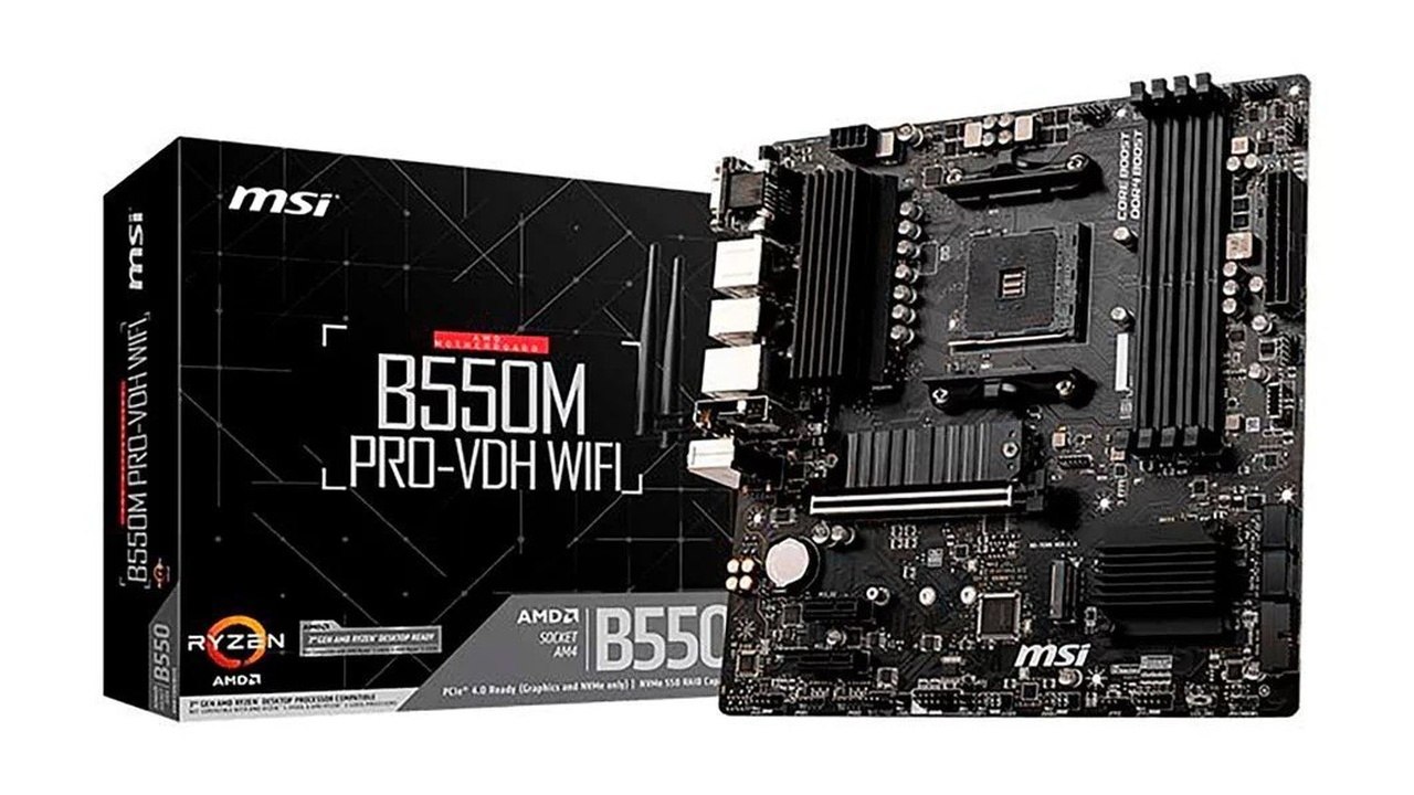 Placa Mãe MSI B550M