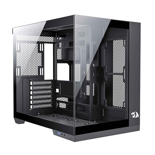 gabinete de computador redragon wideload pro ca-604b-pro
