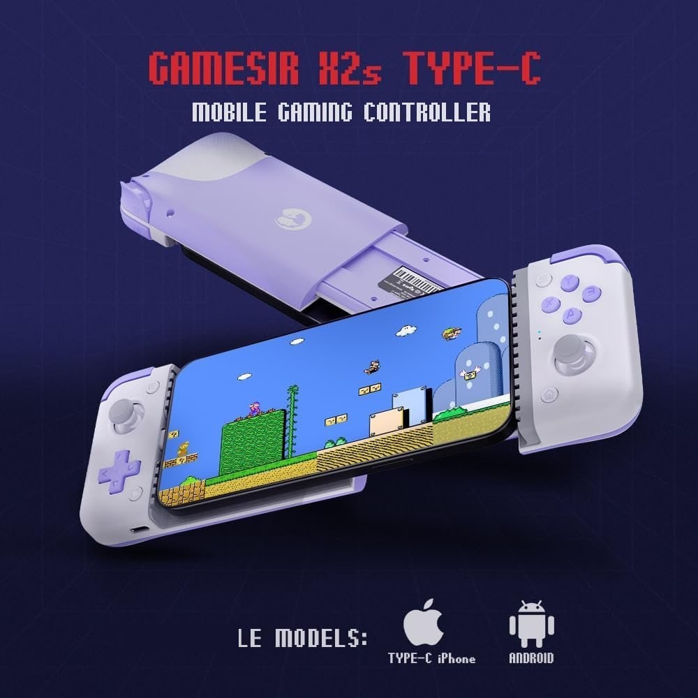 controle de jogos gamesir x2s type-c