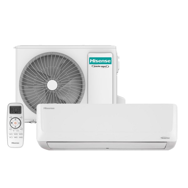 ar-condicionado split hisense hi-wall 12000 btus inverter r-32 quente e frio wi-fi 220v
