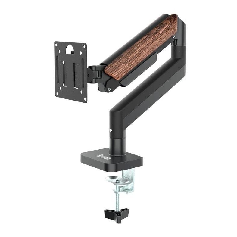 suporte articulado de monitor zinnia rust 100 17-32 preto zno-rust100-bl01